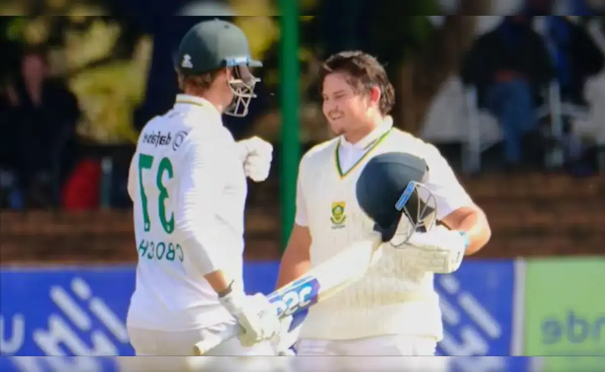 ZIM vs SA, Lhuan-dre Pretorius: पहले ही मैच में साउथ अफ्रीकी बल्लेबाज ने तोड़ दिया वर्ल्ड रिकॉर्ड, क्रिकेट जगत हैरत में