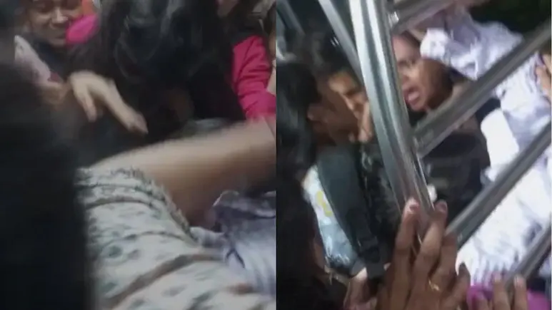 मुंबई लोकल में गेट पर खड़े होने को लेकर भिड़ीं महिलाएं, एक-दूसरे को किया लहूलुहान