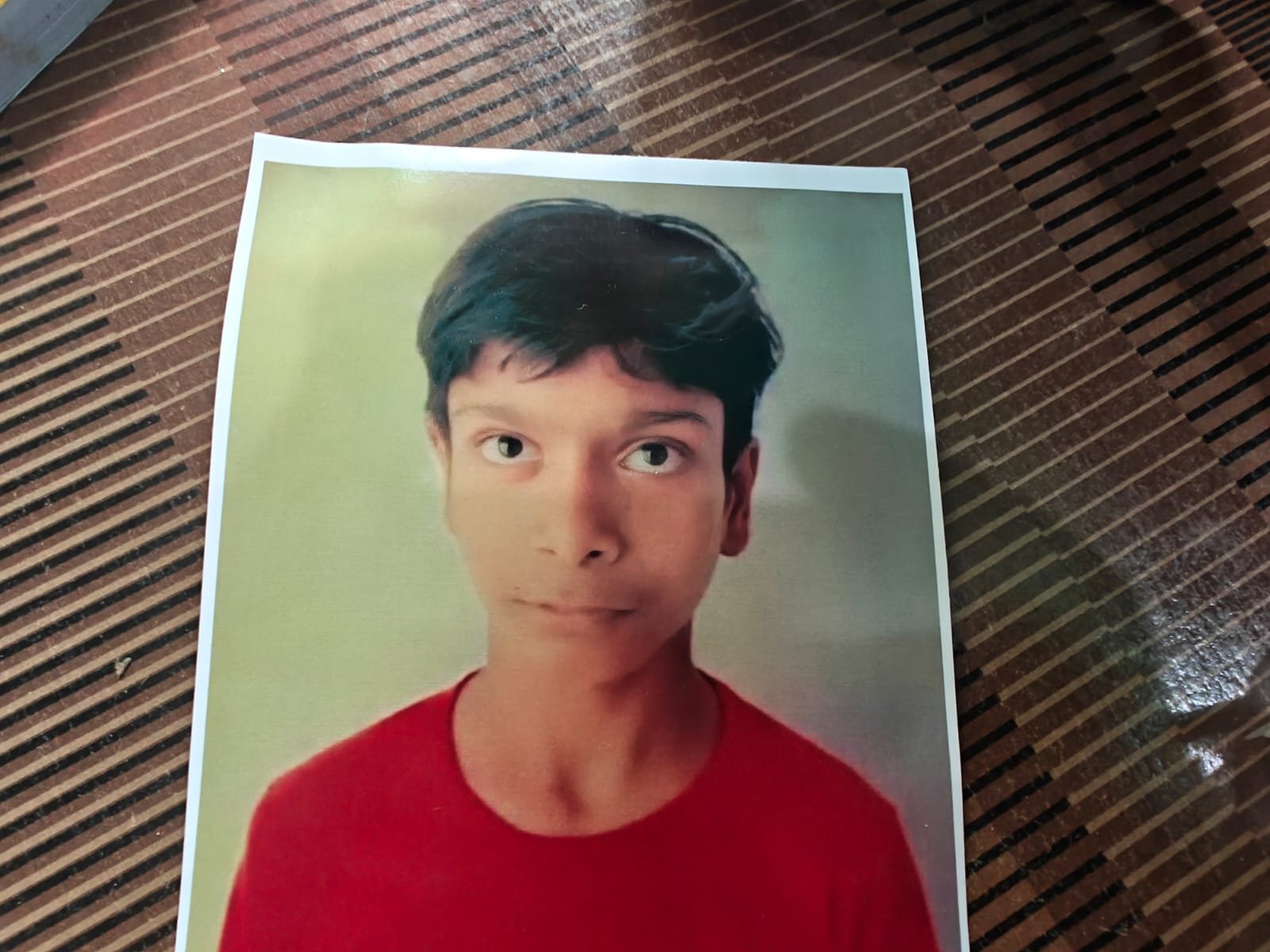 चौदह वर्षीय किशोर चौबीस घंटे से लापता। पिता ने पुलिस को दी सूचना।