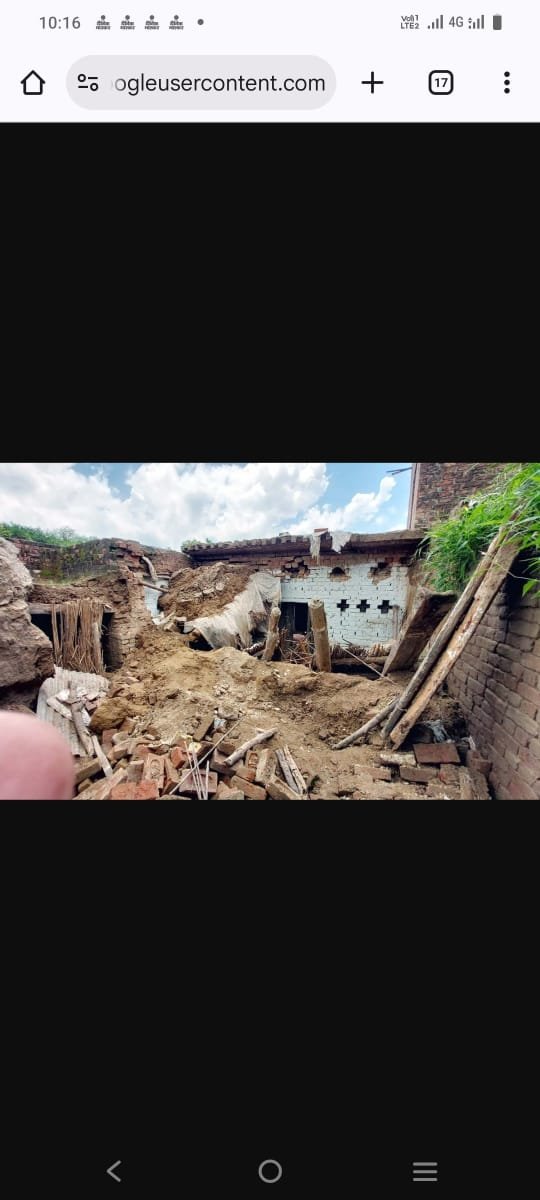 लगातार हो रही बारिश बनी काल,  कच्चा मकान ढहा एक की मौत