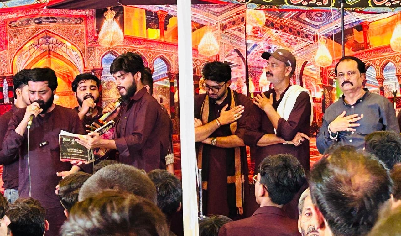 बिसौना सादात में अरबईन के मौके पर उठे जुलूस