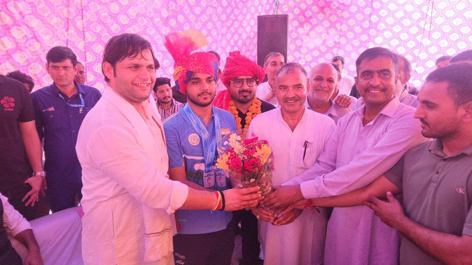 गोल्ड मैडलिस्ट कपिल बैंसला की उपलब्धि से पलवल हुआ गौरवान्वित : खेल मंत्री गौरव गौतम