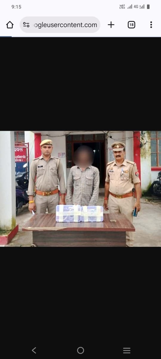 चोरी के माल सहित कुख्यात चोर पुलिस के हफ्ते चढ़ा, पुलिस की बड़ी कामयाबी