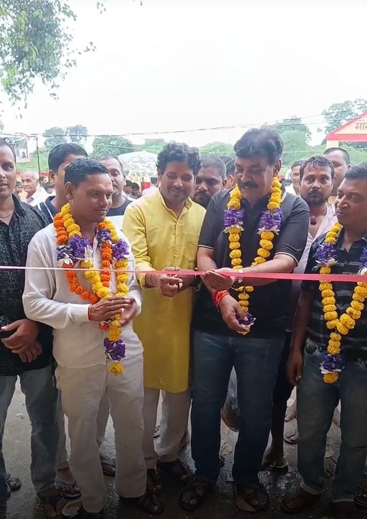 सदर विधायक नें किया शंकरपुर सरॉय में बारात शाला का सुंदरीकरण एवं जीर्णोद्धार कार्य का उद्घाटन